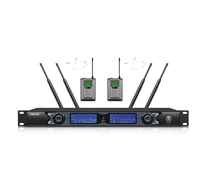 UHF真分集無線頭戴話筒  EAW-U300A/T